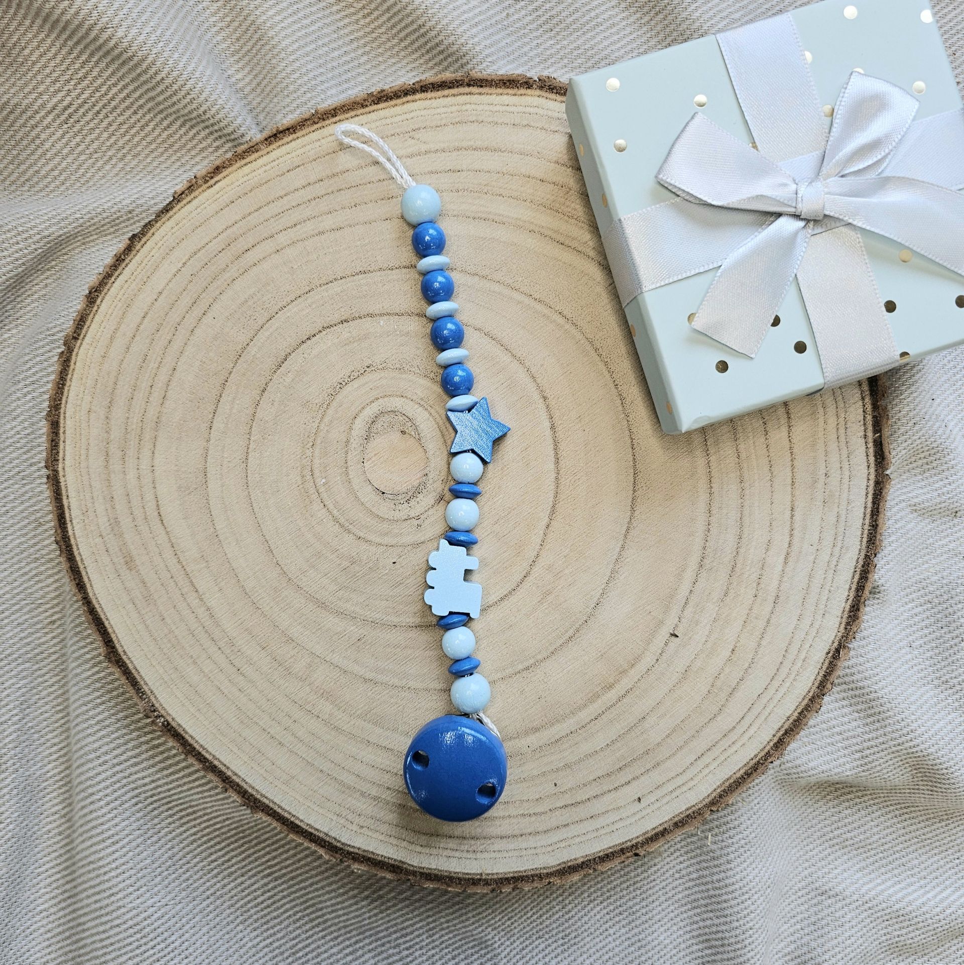 Bastelset Schnullerkette Blau II
